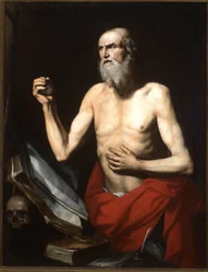 Den hellige Hieronymus den angrende, ca. 1600 (maleri)