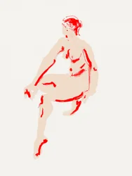 Sammendrag: «Red Nude»