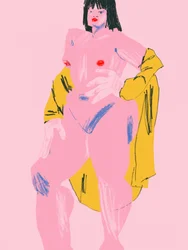 Moderne nakenfigur