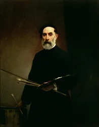 Selvportrett, ca. 1860-62