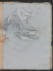 Verona Sketchbook: Draperistudie (side 37)