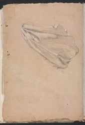 Verona Sketchbook: Draperistudie (side 6)
