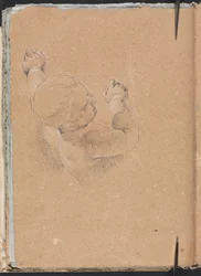 Verona Skissebok: Putto (side 22)