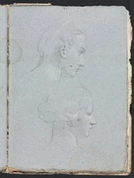 Verona Sketchbook: To hoder (side 85)