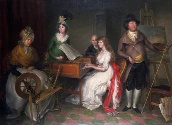 'Thomas Jones, 1742-1803 og hans familie', 1797