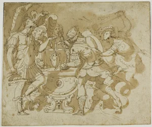 Camillus angriper Brennus