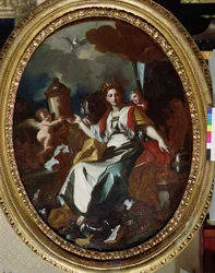Allegory of Europe (olje på lerret)