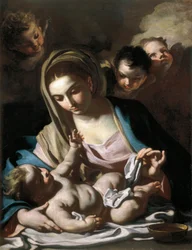 Madonna og barnet