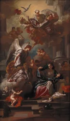 Bebudelsen, etter 1733 (olje på lerret)