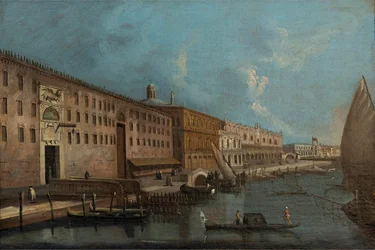 Francesco Tironi Utsikt over St. Markusbassenget i Venezia