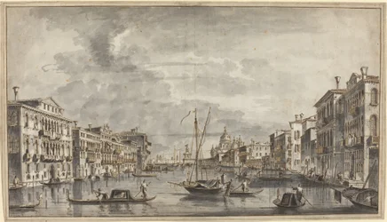 Canal Grande ser mot salutten og doganaen