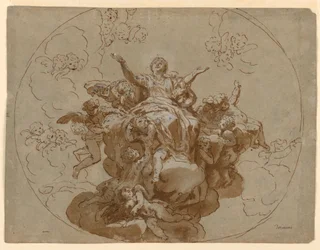 Design for et tak med Jomfruens himmelfart