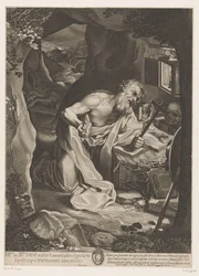 Saint Hieronymus i villmarken