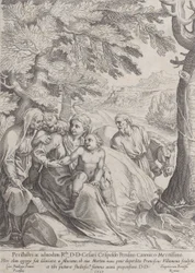 Resten på flyturen til Egypt, 1597.
