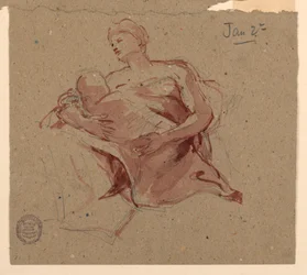 Studie for «Charity», St. Bartholomew