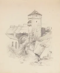 Tårn i en landsby