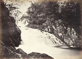 Bettws-y-Coed, Swallow Falls sett nedenfra (696)