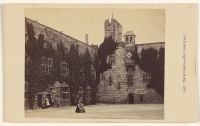 Chirk Castle - Gårdsplassen