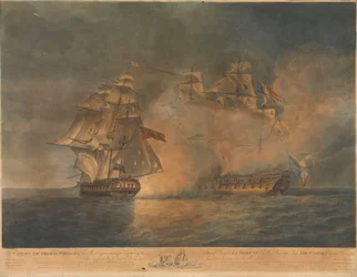 Erobringen av «La Tribune» av HMS «Unicorn», 8. juni 1796