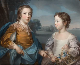 Portrett av Joseph (1741–1786) og broren hans John Gulston (1750–1764)