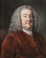 Portrett av Sir Edward Hulse, 1st Baronet, 1757 (pastell på papir)