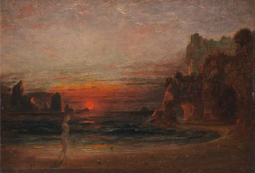 Studier for «Calypsos grotte»