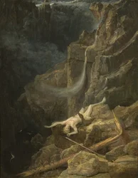 The Precipice, ca. 1827 (olje på panel)