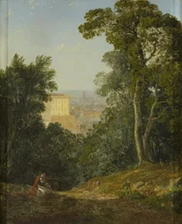 Utsikt over Bristol fra Leigh Woods, ca. 1822 (olje på panel)