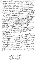 Brev til William Cecil, Lord Burghley, Lord High Treasurer, skrevet om bord på flaggskipet hans, 