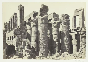 Hall of Columns, Karnac, 1857.