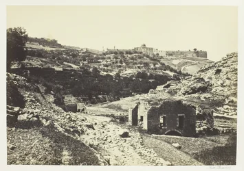 Jerusalem sett fra En-Rogels mur