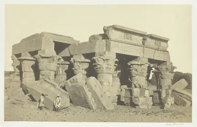 Kom til Ombo, Øvre Egypt, 1857.