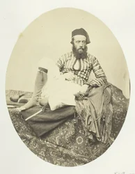 Portrett, tyrkisk sommerdrakt, 1857.