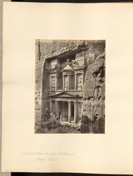 Det fantastiske klippetempelet, «El Khusne», Petra, Edom