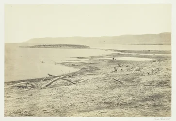 Nordkysten av Dødehavet, 1857.
