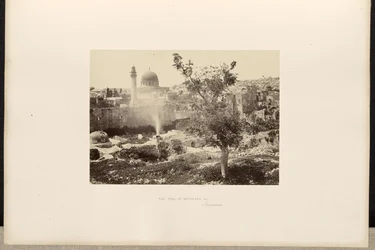 Bethesda-dammen osv., Jerusalem