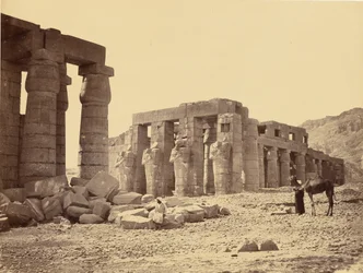 Ramesseum i El-Kurney, Theben, andre utsyn
