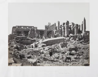 El-Karnak-tempelet, fra sørøst