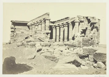 Maharaka-tempelet, Nubia, 1857.