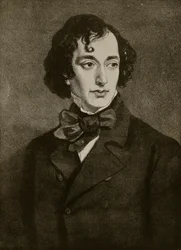 Portrett av Benjamin Disraeli, illustrasjon fra 