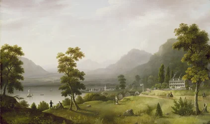 Carters Tavern ved hodet av Lake George, 1817-18