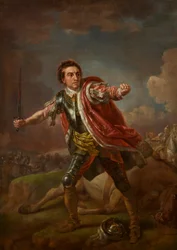David Garrick som Gloucester i William Shakespeares «Richard III», Drury Lane, 1759