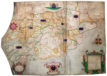Provinsen Munster, Irland, ca. 1595 (vellum, lin)