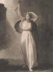 Cassandra Raving Shakespeare, Troilus and Cressida, Act 2,..., først utgitt 1795, gjenutgitt 1852.