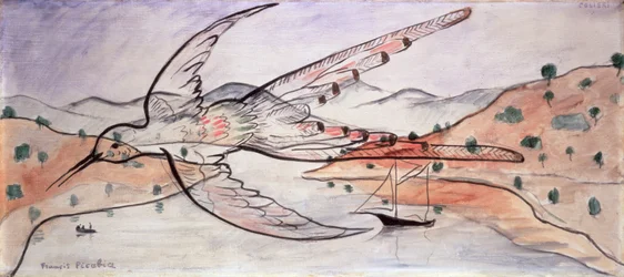 Kolibrien, ca. 1928–30 (olje på lerret)