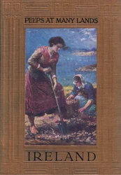 Forsidedesign: graving etter poteter, fra Peeps at Many Lands: Ireland utgitt av Adams & Charles