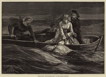 Scener fra The Scuttled Ship, på Olympic Theatre