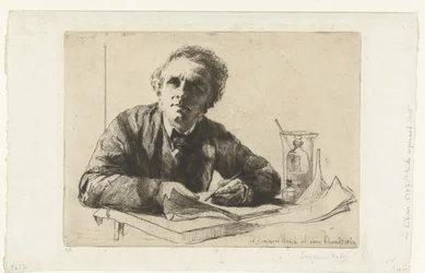 Selvportrett av Francis Seymour-Haden