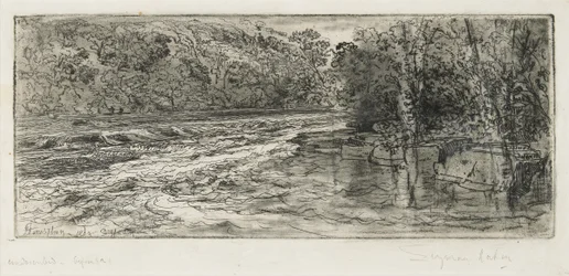 Et sannsynlig sted for en laks, 1889