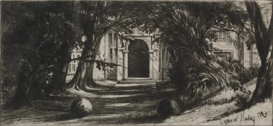 Mytton Hall, 1859.